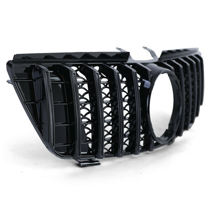 MERCEDES ML W164 2005-2008 AMG FRONT GRILLE BLACK PROFILES AMG PANAMERICA
