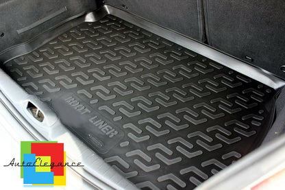 TRUNK MAT RUBBER CARPET SUPERGRIP PEUGEOT 208 2006-2019 -AT-