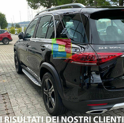 SIDE STEPS UNDER DOOR MERCEDES GLE W167 FROM 2019+ TOP QUALITY ALUMINUM 0032 