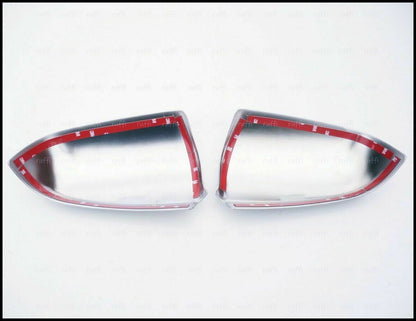 CROMATURA SPECCHIETTI LATERALI AUDI A4 S4 B6 B7 ACCIAIO INOX ADESIVO 0032 AUTOELEGANCERICAMBI