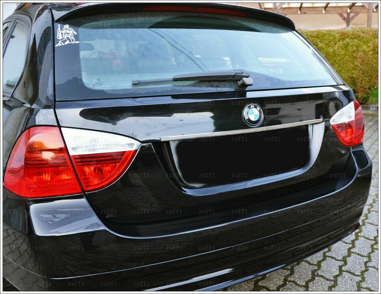 CROMATURA BAGAGLIAIO BMW X5 E70 2006-2013 ACCIAIO INOX ADESIVO 0032 AUTOELEGANCERICAMBI