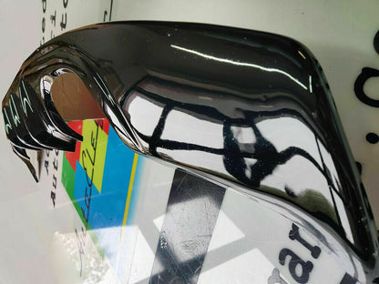 SOTTO PARAURTI POSTERIORE SEAT IBIZA 6J 5 PORTE DIFFUSORE ABS NERO DOPPIO 0032