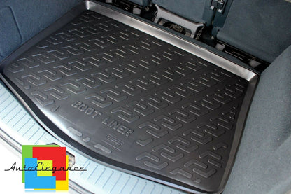 TRUNK LINER RUBBER CARPET SUPERGRIP FORD C-MAX II 2011-2019 -AT-