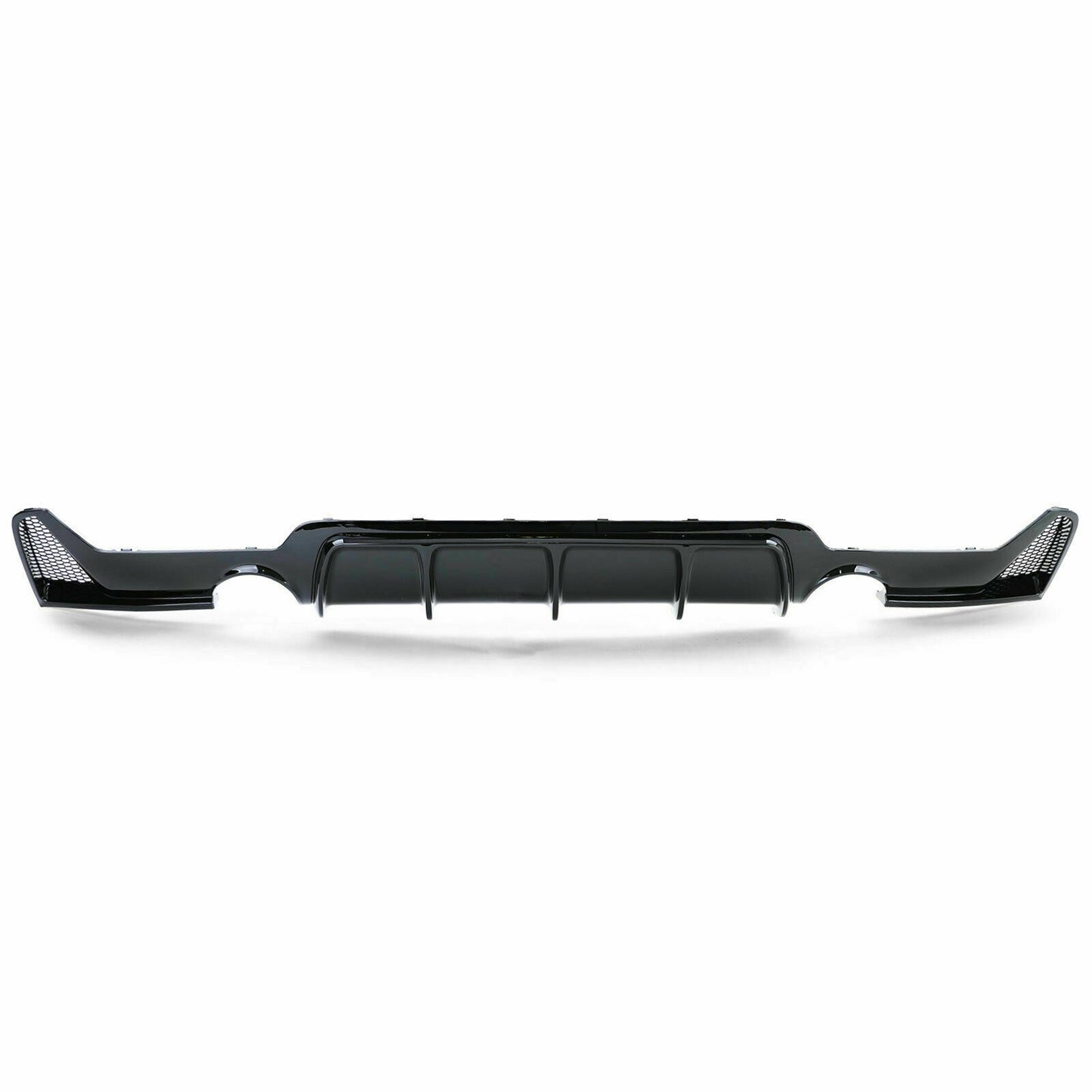 0063 BMW SERIE 4 F32 F33 F36 SPOILER SOTTO PARAURTI POSTERIORE DIFFUSORE CARBON AUTOELEGANCERICAMBI