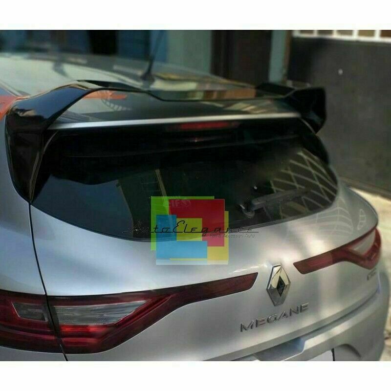 0191 RENAULT MEGANE 4 2015-2021 SPOILER TETTO SPORTIVO ALETTONE RS LOOK AUTOELEGANCERICAMBI