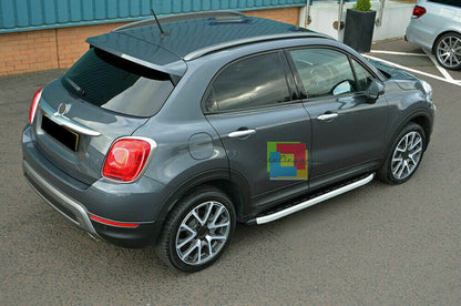 TOP QUALITY SIDE STEPS NON-SLIP DOOR PADS FIAT 500X 2014+ 0032