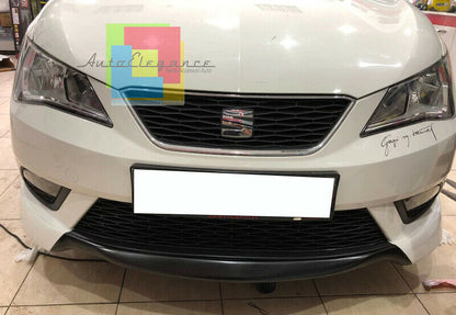 SEAT IBIZA 6J 2012-2017 FRONT BUMPER SPOILER ABS LOOK FR