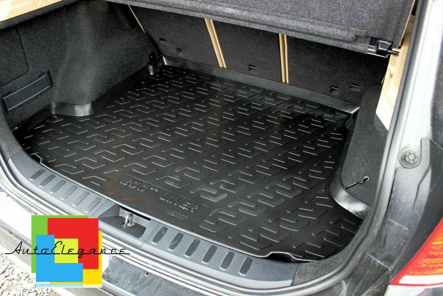 TRUNK MAT RUBBER CARPET SUPERGRIP BMW X1 E84 2009-2015 -AT-