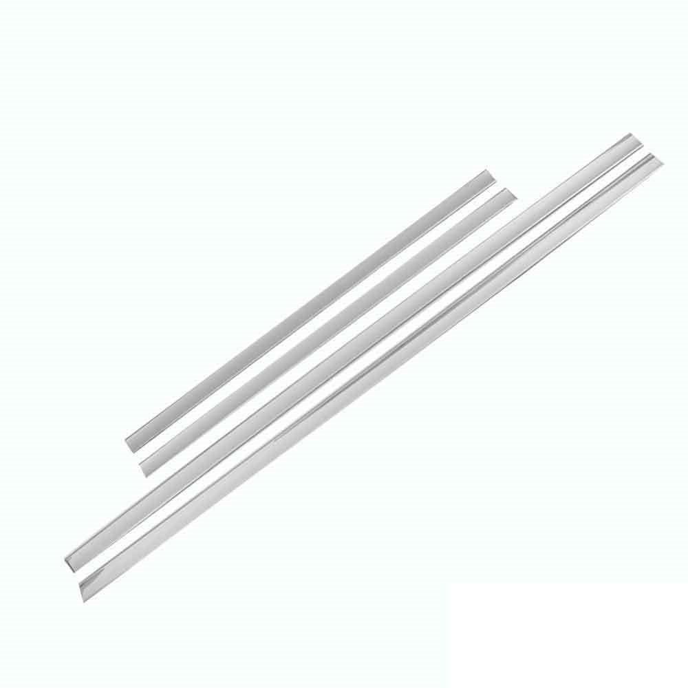 4 PEZZI PROTEZIONI PORTIERE SIDEBAR CROMATE IN ACCIAIO INOX FORD KUGA II 2012-2019 AUTOELEGANCERICAMBI