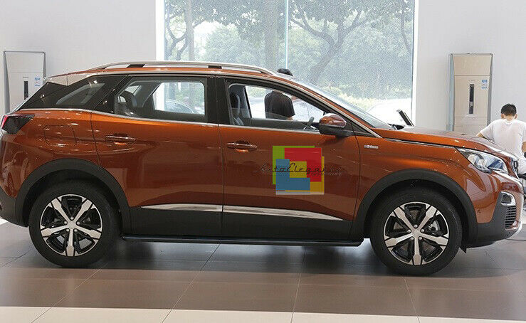 PEUGEOT 3008 II SUV 2016 IN POI PEDANE LATERALI SOTTO PORTA TOP QUALITA'