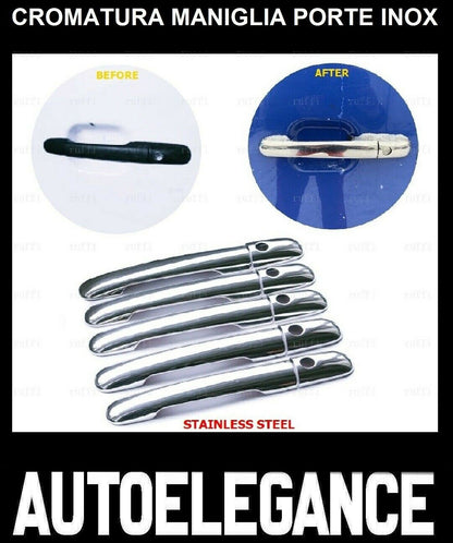 CROMATURA MANIGLIE 5 PORTE MERCEDES SPRINTER W601 1995-2006 INOX ADESIVO 0032 AUTOELEGANCERICAMBI