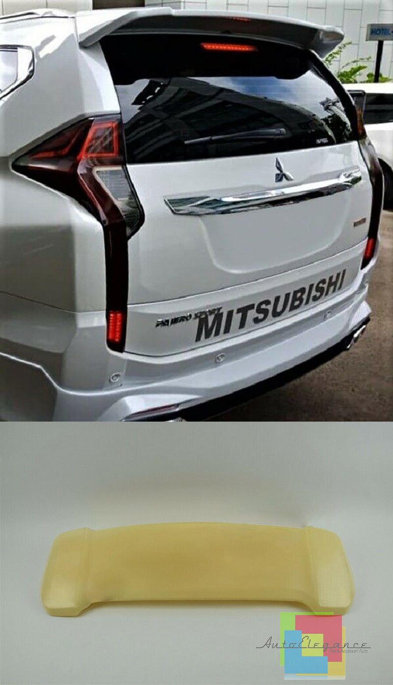 MITSUBISHI PAJERO SPORT 2016+ SPOILER SUL TETTO LOOK SPORTIVO ABS / PLASTIC