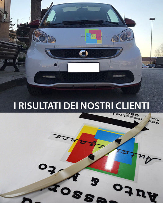 SOTTO PARAURTI SMART FORTWO 451 2007-2014 SPOILER ANTERIORE SPORTIVO