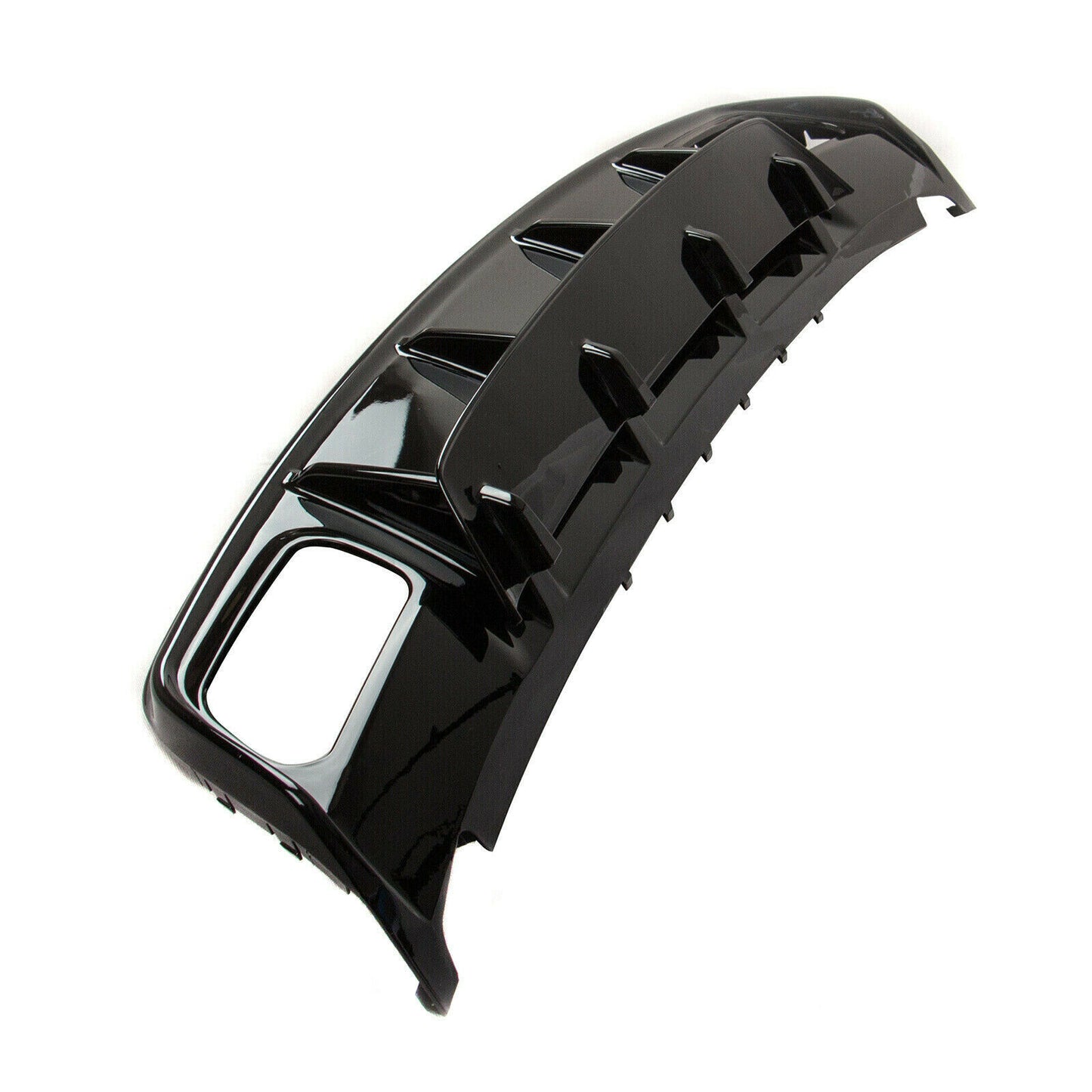 MERCEDES A-CLASS W176 UNDER BUMPER DIFFUSER WITH BLACK TIPPER AMG A45