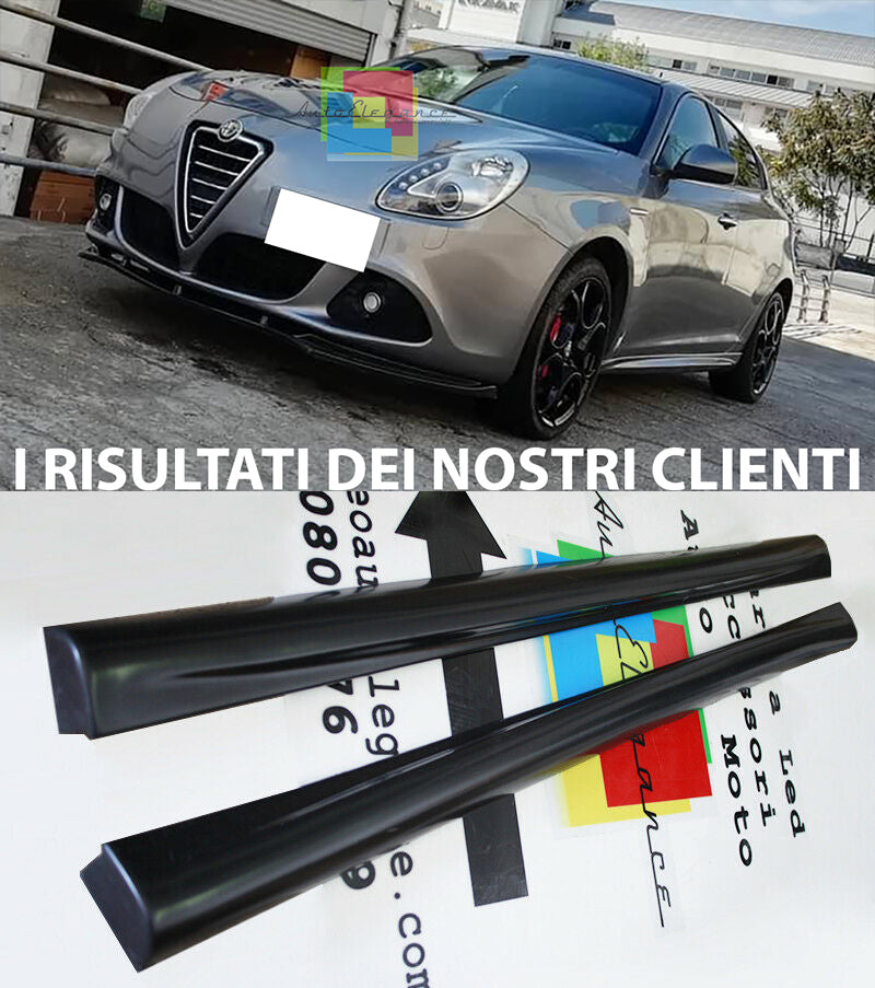 ALFA ROMEO GIULIETTA MINIGONNE LATERALI SOTTO PORTA SPORTIVE ABS .- AUTOELEGANCERICAMBI