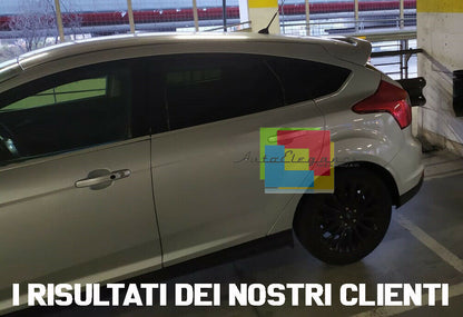 SPOILER POSTERIORE SUL TETTO FORD FOCUS MK3 5 PORTE LOOK ST TERZO STOP LED ABS