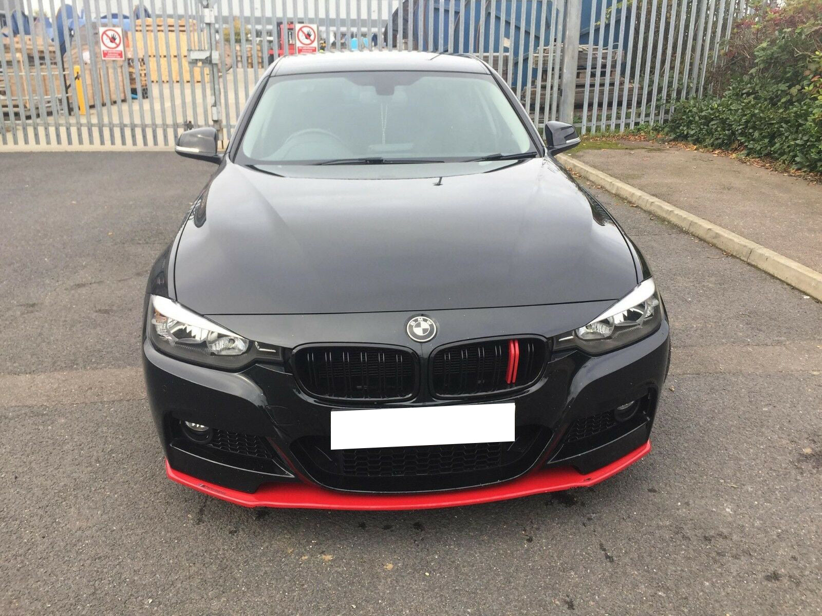 BMW SERIE 3 F30 F31 2011-2018 SPOILER SOTTO PARAURTI ANTERIORE SPLITTER AUTOELEGANCERICAMBI