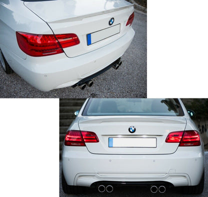 M REAR DIFFUSER - BMW 3 SERIES E92 E93 06-13 UNDER BUMPER M3 LOOK