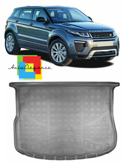 VASCA BAULE BAGAGLIAIO TAPPETO GOMMA SUPERGRIP RANGE ROVER EVOQUE 2011+ -AT-