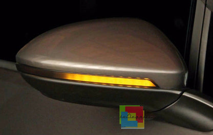 VW GOLF 7 7.5 2012-2019 COPPIA FRECCE LATERALI LED DINAMICHE / SCORREVOLI