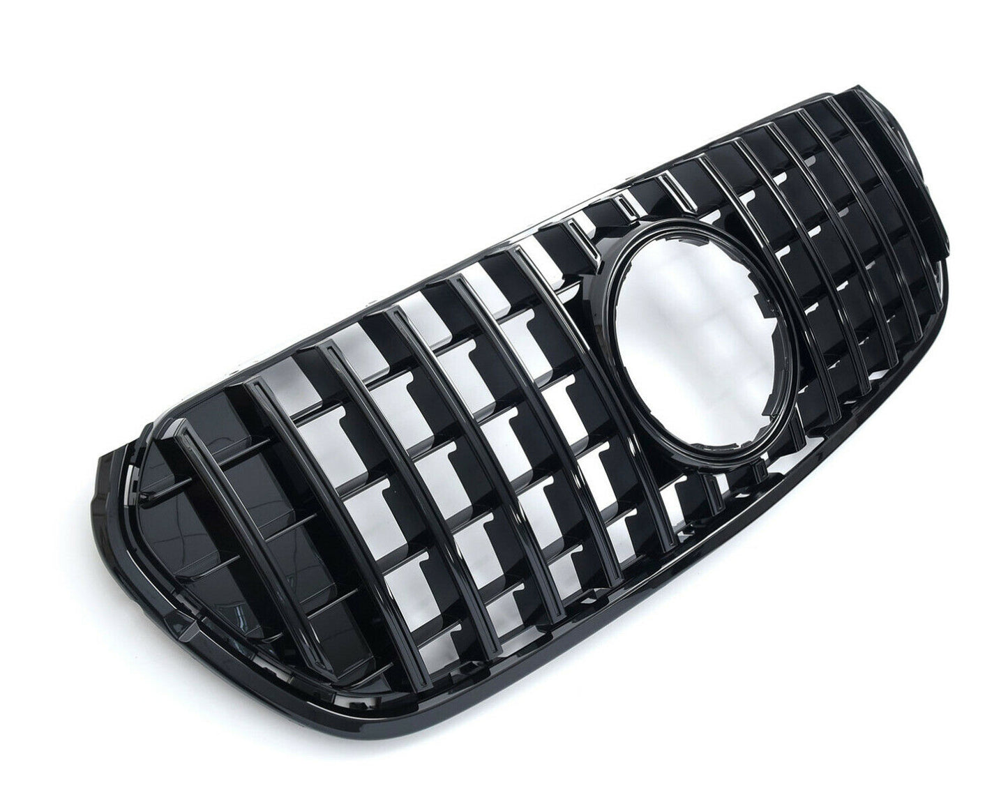 MERCEDES CLASSE X W470 2017+ GRIGLIA ANTERIORE MASCHERINA PROFILI NERI AMG LOOK