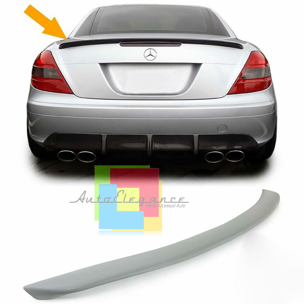 MERCEDES SLK R171 2004-2011 SPOILER SUL COFANO POSTERIORE LOOK AMG