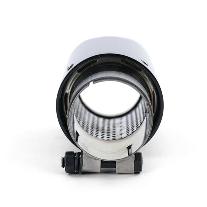 BMW SERIE 3 F30 F31 2x TERMINALI DI SCARICO ACCIAIO CARBONIO LOOK M SPORT AUTOELEGANCERICAMBI