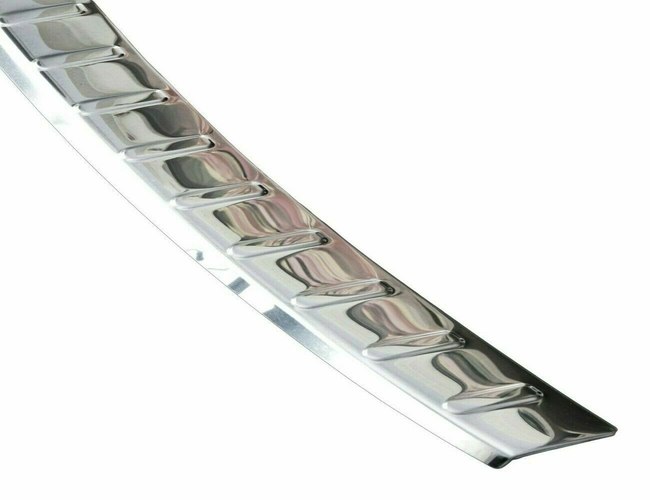 CROMATURA PROTEZIONE PARAURTI POSTERIORE AUDI A1 8X 2010-2018 INOX ADESIVO 0032 AUTOELEGANCERICAMBI