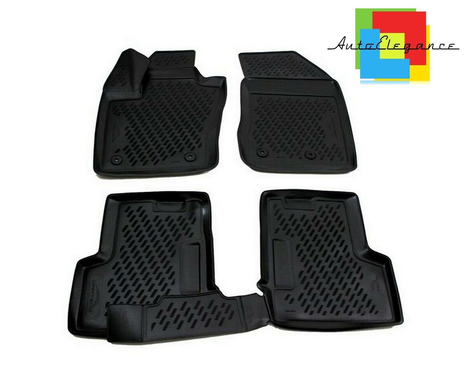 SET TAPPETINI INTERNI AUTO IN GOMMA SU MISURA TAPPETI JEEP RENEGADE 20