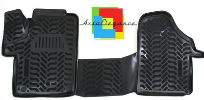 CUSTOM RUBBER CAR INTERIOR MATS SET FOR MERCEDES VITO W447 2014+ -AT-
