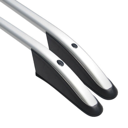 FORD TRANSIT CONNECT MK1 ROOF RAILS AESTHETIC ALUMINUM SILVER