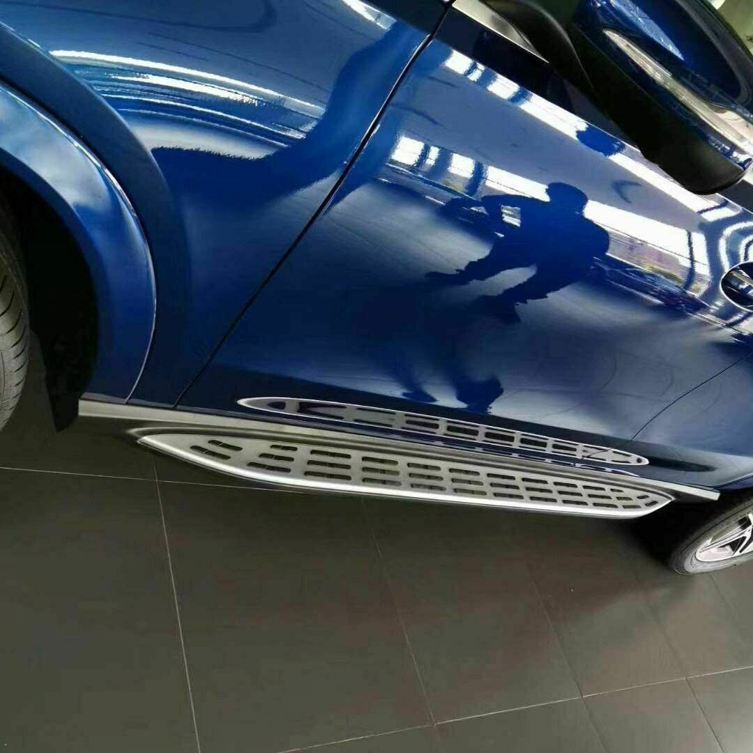 SIDE STEPS UNDER DOOR MERCEDES GLE W167 FROM 2019+ TOP QUALITY ALUMINUM 0032 