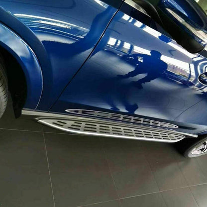 SIDE STEPS UNDER DOOR MERCEDES GLE W167 FROM 2019+ TOP QUALITY ALUMINUM 0032 