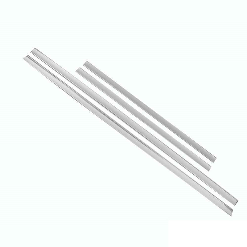 4 PEZZI PROTEZIONI PORTIERE SIDEBAR CROMATE IN ACCIAIO INOX FORD KUGA II 2012-2019 AUTOELEGANCERICAMBI
