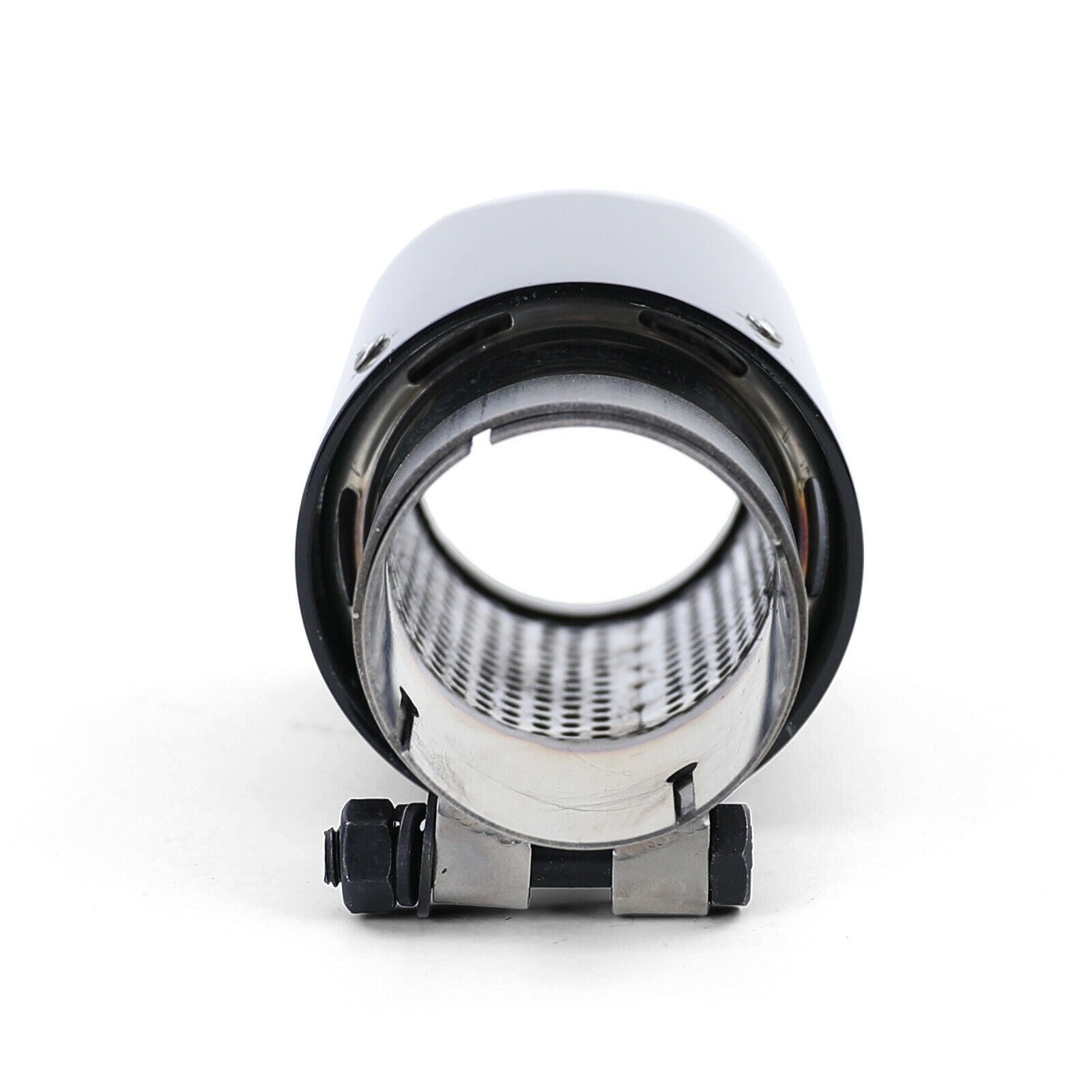 BMW SERIE 4 F32 F33 F36 2x TERMINALI DI SCARICO ACCIAIO CARBONIO LOOK M SPORT AUTOELEGANCERICAMBI