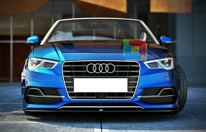 AUDI A3 8V 2012-2016 FOG LIGHT GRILLES - RS3 S3 IN ABS FOR SLINE S3 BUMPER.