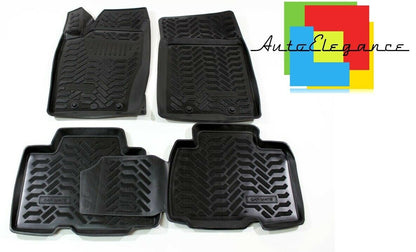 SET OF CUSTOM RUBBER CAR INTERIOR MATS SSANGYONG KYRON 2005-2016 -AT-