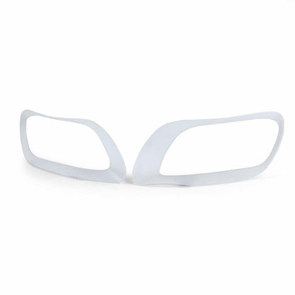 BMW X6 E71 COPPIA TERMINALI DI SCARICO NERI SPORTIVI LOOK M COVER V8 DESIGN AUTOELEGANCERICAMBI