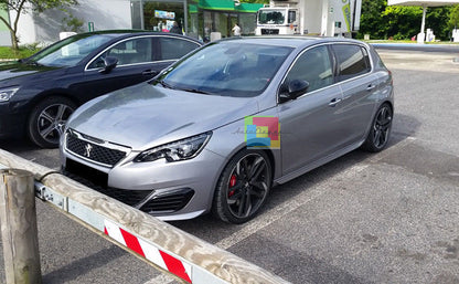 SOTTO PORTA LATERALI GTI PER PEUGEOT 308 MK3 5 PORTE 2013 IN POI MINIGONNE