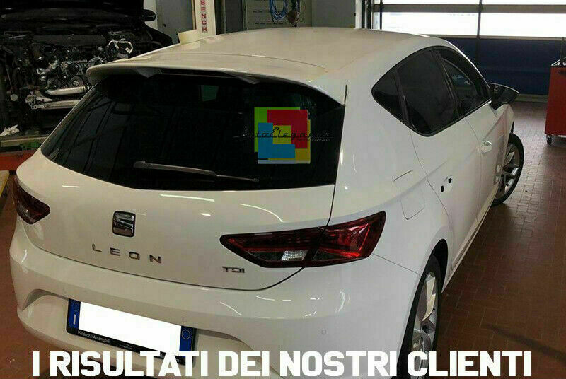 SEAT LEON 5F 2017-2020 LIFT SPORT REAR ROOF SPOILER IN SPORT ABS