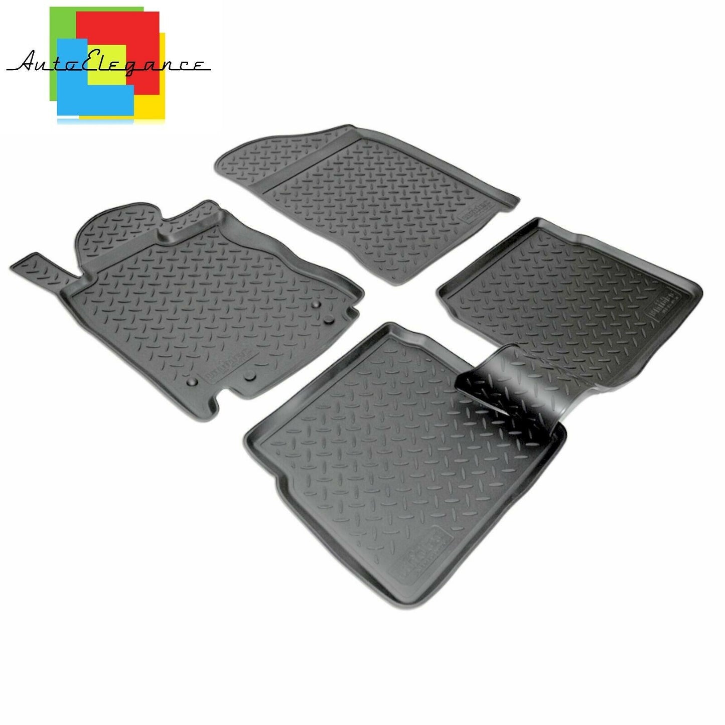 CUSTOM RUBBER CAR INTERIOR MATS SET CHRYSLER PT CRUISER 2002-2010 -AT-
