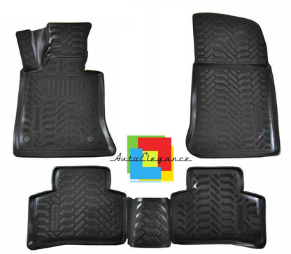 CUSTOM RUBBER CAR INTERIOR MATS SET MERCEDES GLK X204 2008-2016 -AT-