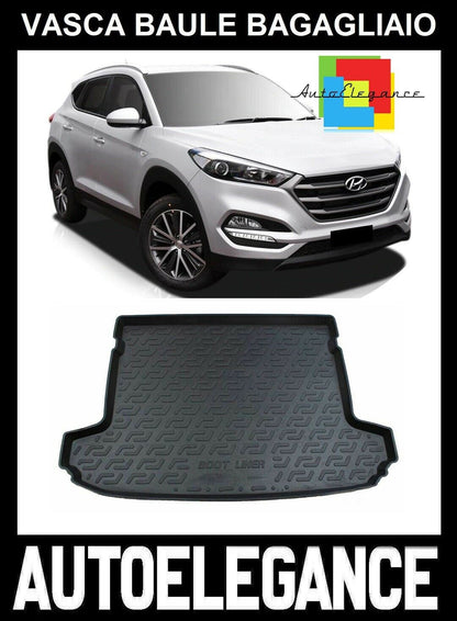 TRUNK LINER RUBBER CARPET SUPERGRIP HYUNDAI TUCSON 2015+ 0032