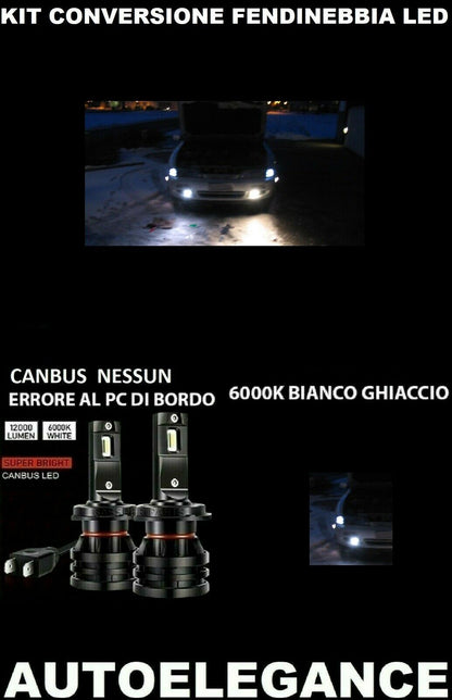 NISSAN 200SX S14 LED FOG LIGHTS CAMBUS 10.000LM 0032