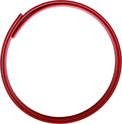 VW POLO 6R 6C GTI PROFILO ROSSO ADESIVO 3M POSTERIORE