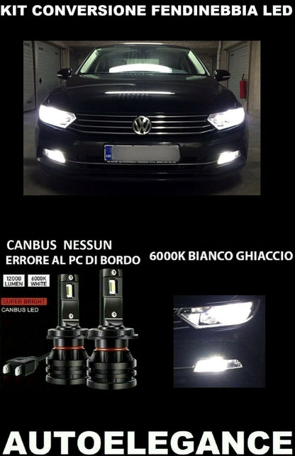 VW PASSAT B8 LED FOG LIGHTS 10.000LM CAMBUS 0032