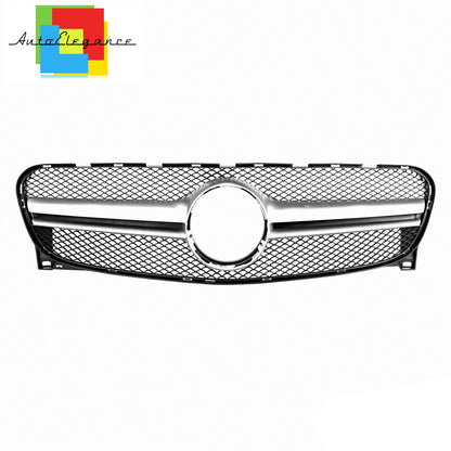 FRONT GRILLE GLA W156 X156 2013-2016 AMG LOOK SATIN BLACK HONEYCOMB NEWS