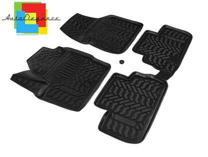 CUSTOM RUBBER CAR INTERIOR MATS SET LAND ROVER FREELANDER 2 06-17 -AT-