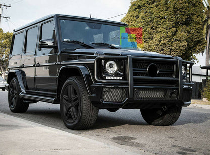 MERCEDES G W463 FRONT GRILLE TOTAL BLACK SPORTS MASK G55 G53