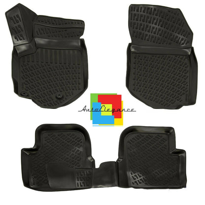 CUSTOM RUBBER CAR INTERIOR MATS SET FOR PEUGEOT 2008 2020+ -AT-